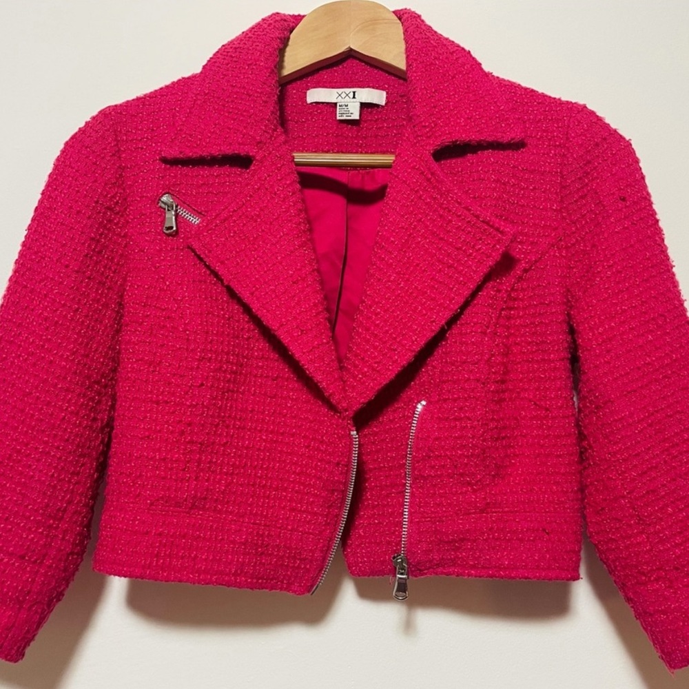 Forever 21 cute hot pink sweater